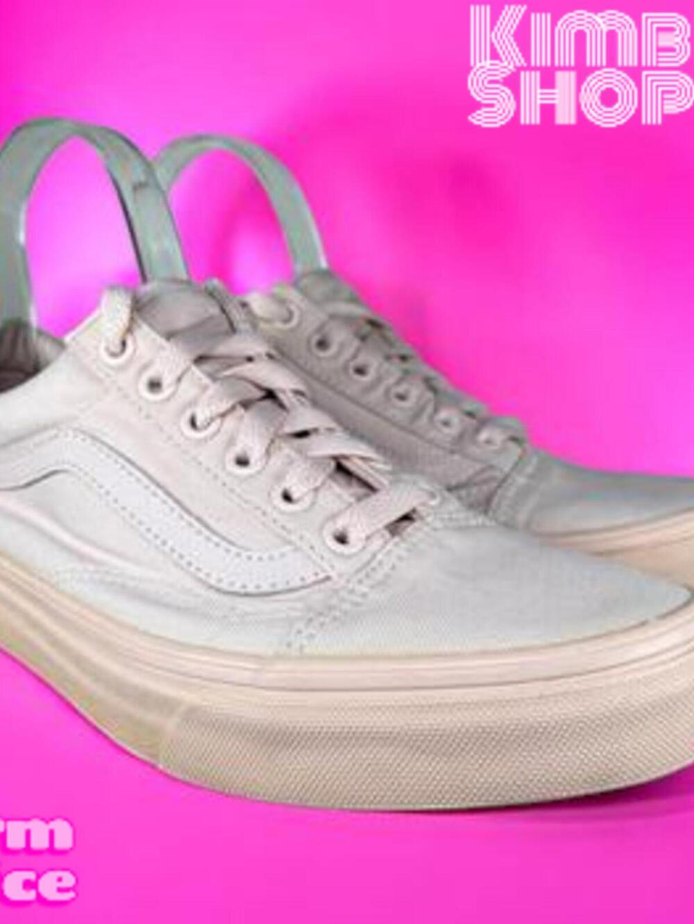 Vans Old Skool Pale Pink Low-Top Sneakers US 7 UK 4.5
